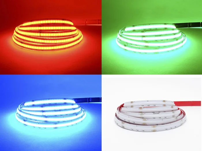 Taśma LED 24V COB RGB Wielokolorowa IP20 756LED 12W RM0016SP-HHA RISHANG