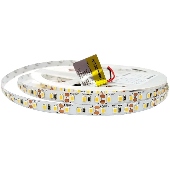 Taśma LED 12V IP20 Ciepła Biała 2700K 120LED 8,6W RN08C0TA-B RISHANG