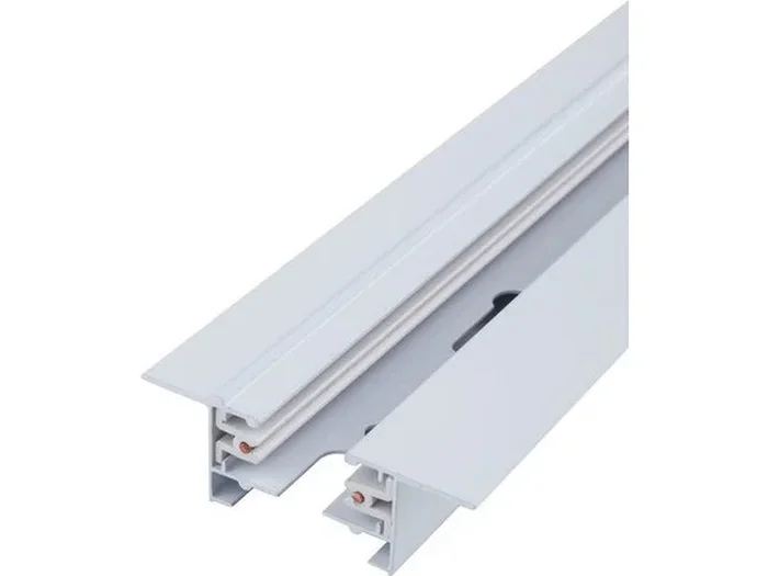 PROFILE RECESSED TRACK 2 METRE WHITE 